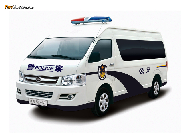 Higer KLQ5030XJHQ Police 2010 images (640 x 480)