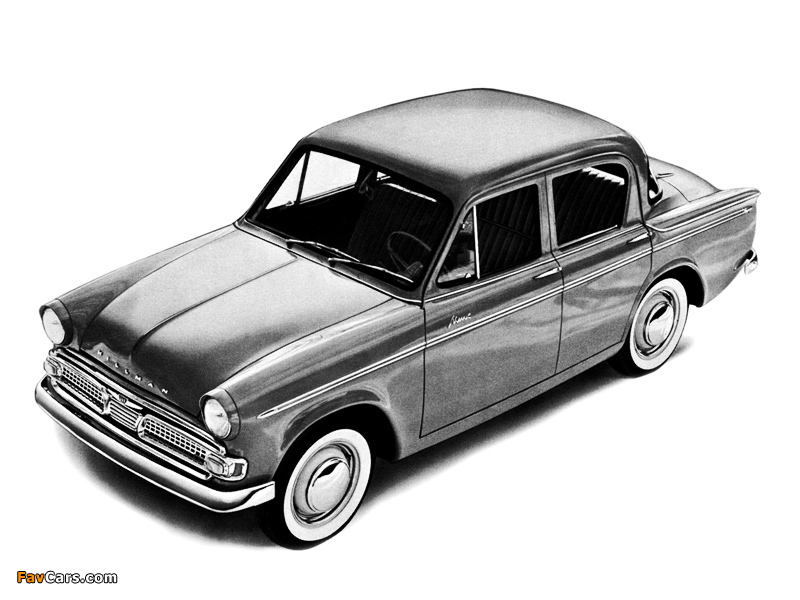Images of Hillman Minx Sedan 1960– (800 x 600)