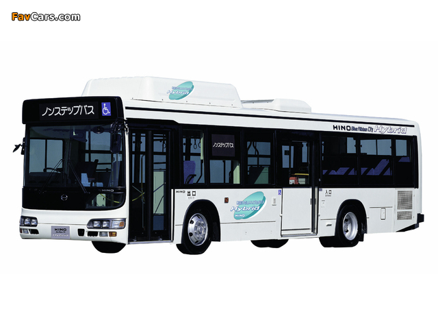 Pictures of Hino Blue Ribbon City Hybird 2001–05 (640 x 480)