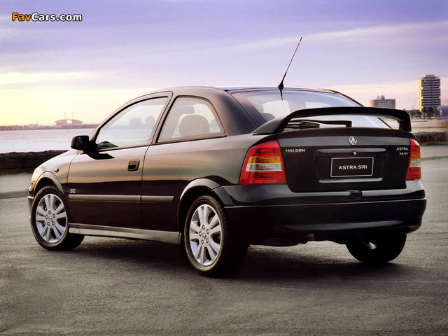 Holden TS Astra SRi 3-door 1998–2004 photos (640 x 480)