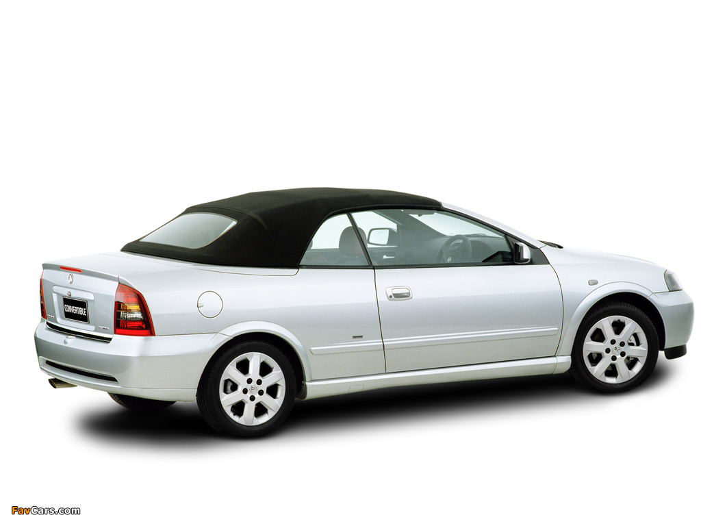 Holden TS Astra Convertible 2001–04 images (1024 x 768)