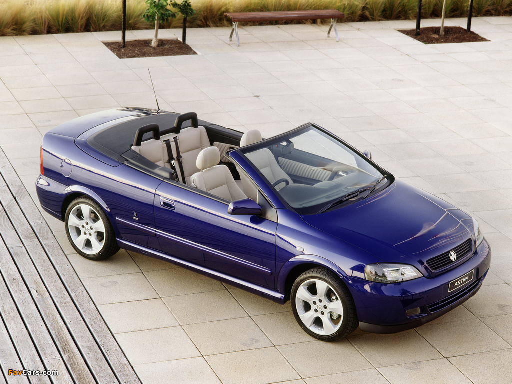 Holden TS Astra Convertible 2001–04 images (1024 x 768)