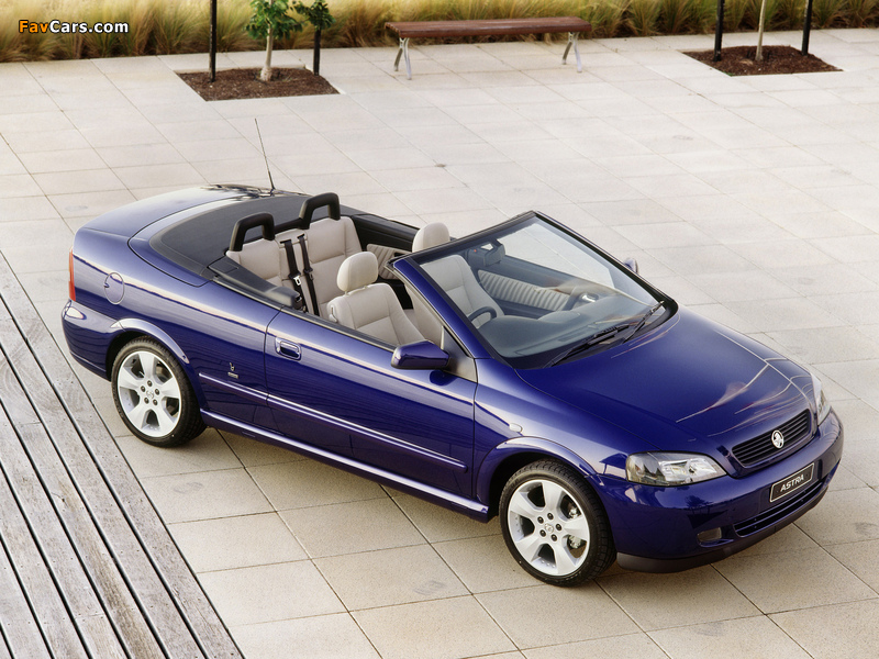 Holden TS Astra Convertible 2001–04 images (800 x 600)