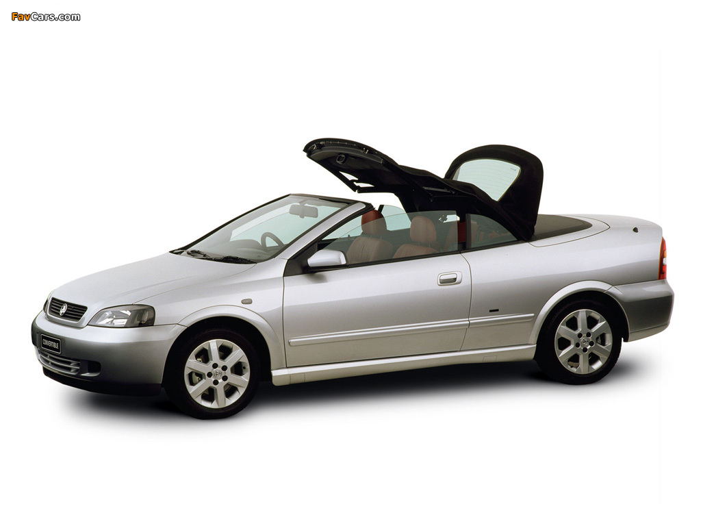 Holden TS Astra Convertible 2001–04 pictures (1024 x 768)