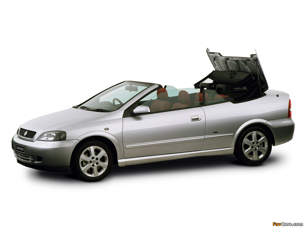 Holden TS Astra Convertible 2001–04 wallpapers (1024 x 768)