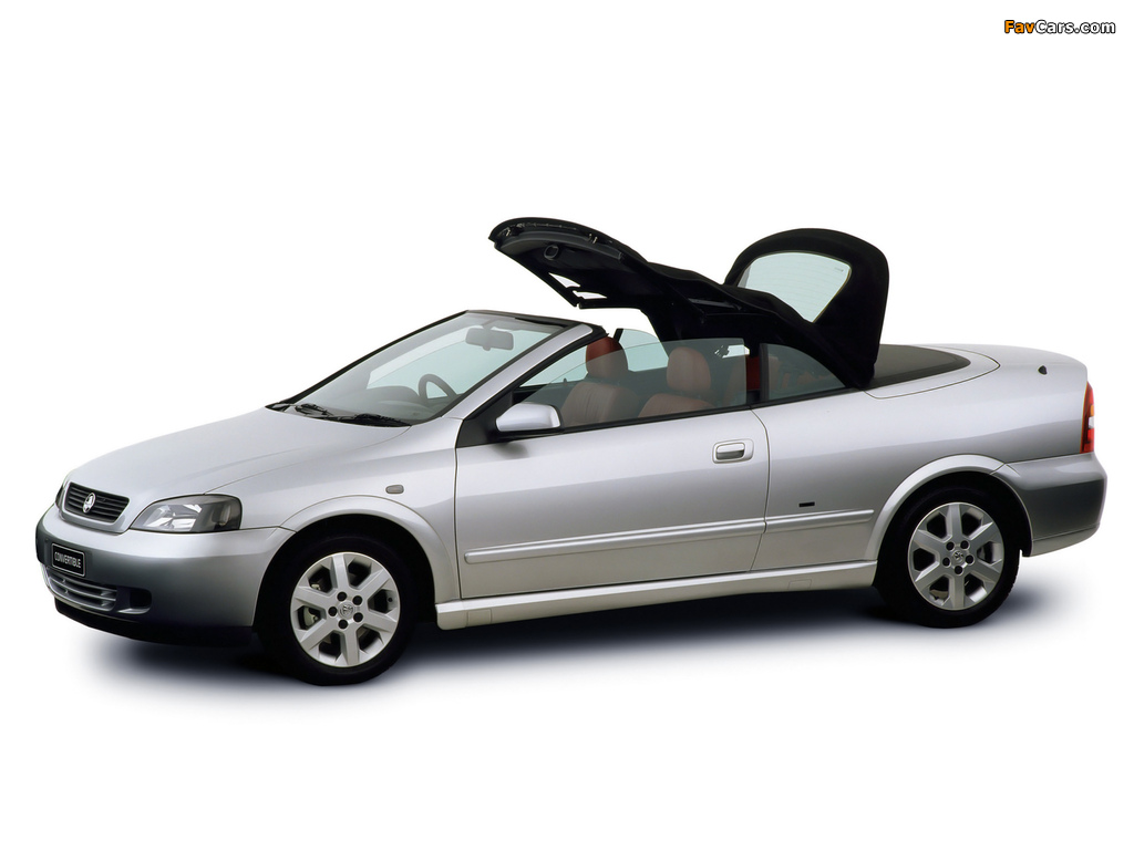 Holden TS Astra Convertible 2001–04 wallpapers (1024 x 768)