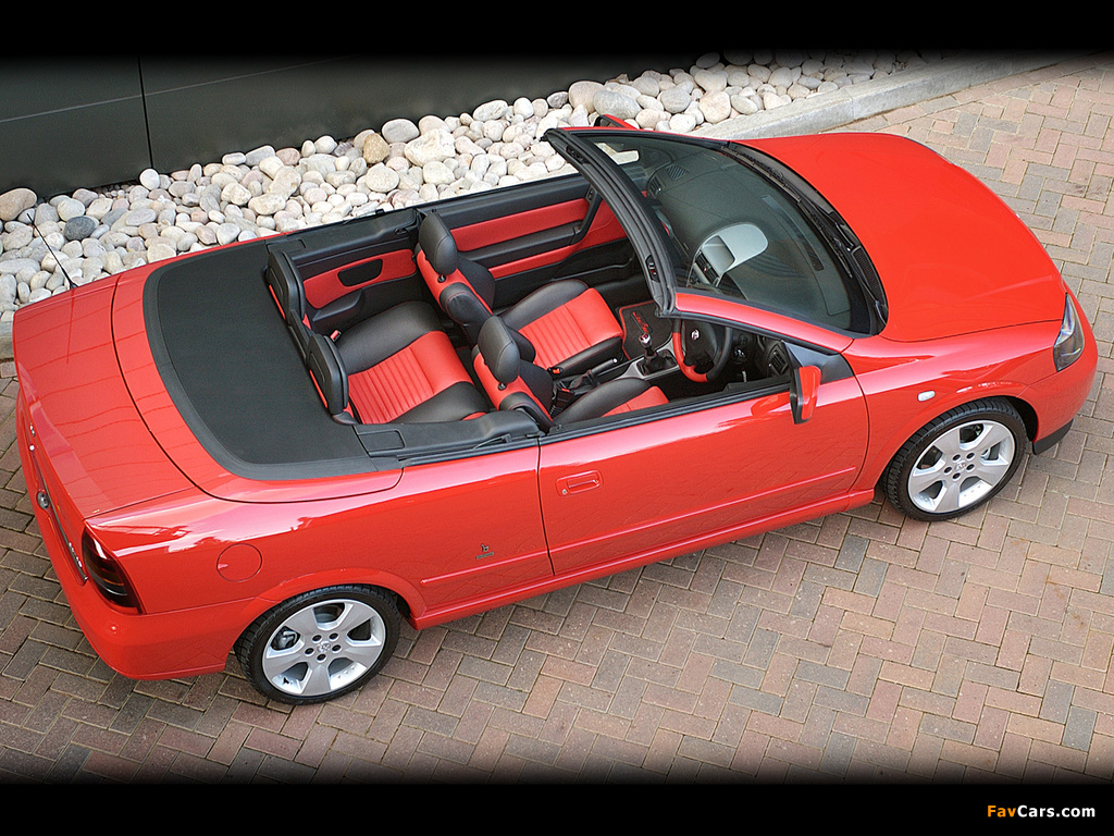 Holden TS Astra Convertible Linea Rossa 2004 wallpapers (1024 x 768)