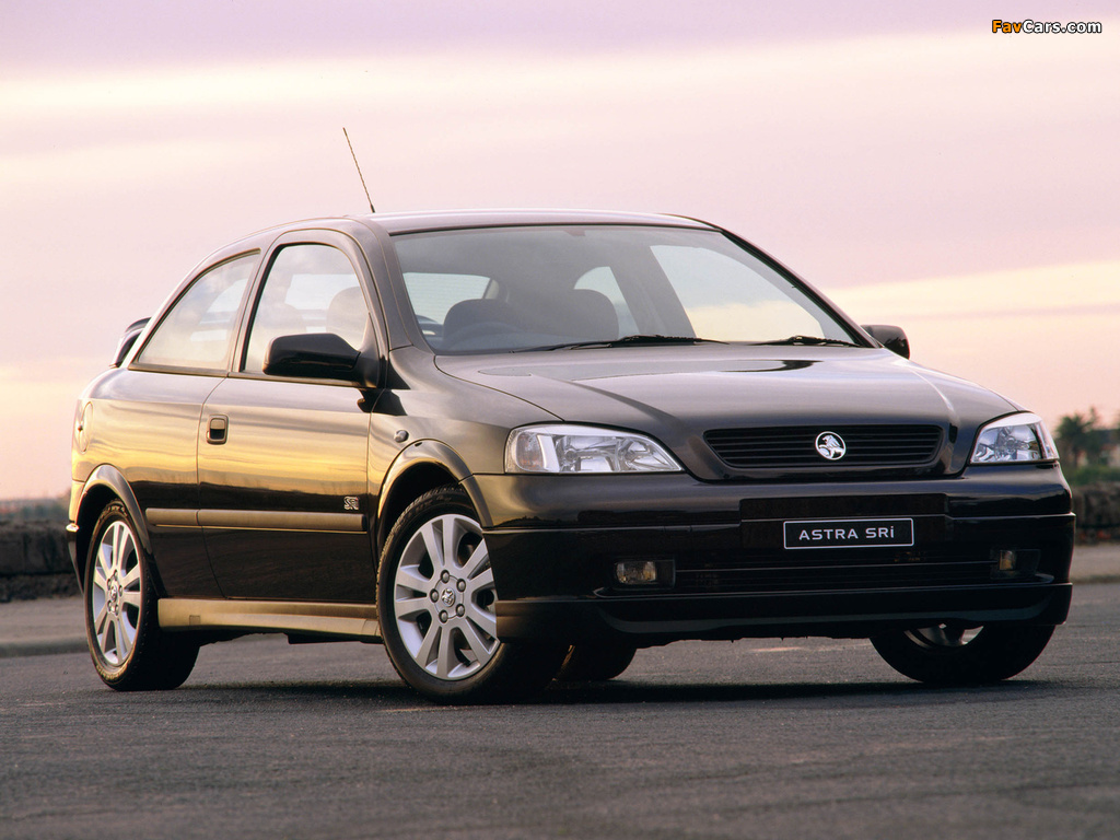 Images of Holden TS Astra SRi 3-door 1998–2004 (1024 x 768)