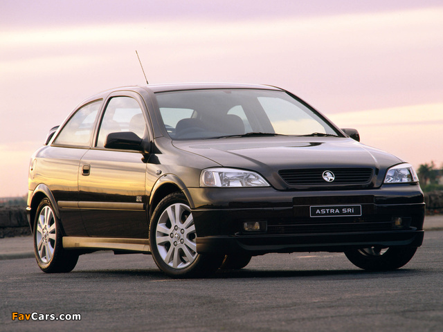 Images of Holden TS Astra SRi 3-door 1998–2004 (640 x 480)