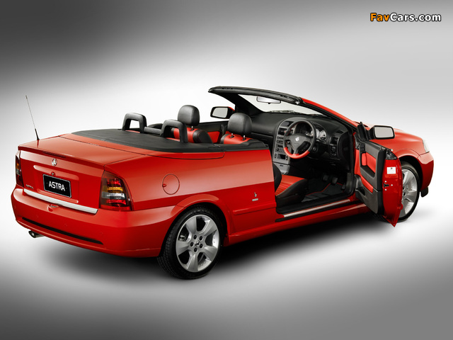 Pictures of Holden TS Astra Convertible Linea Rossa 2004 (640 x 480)