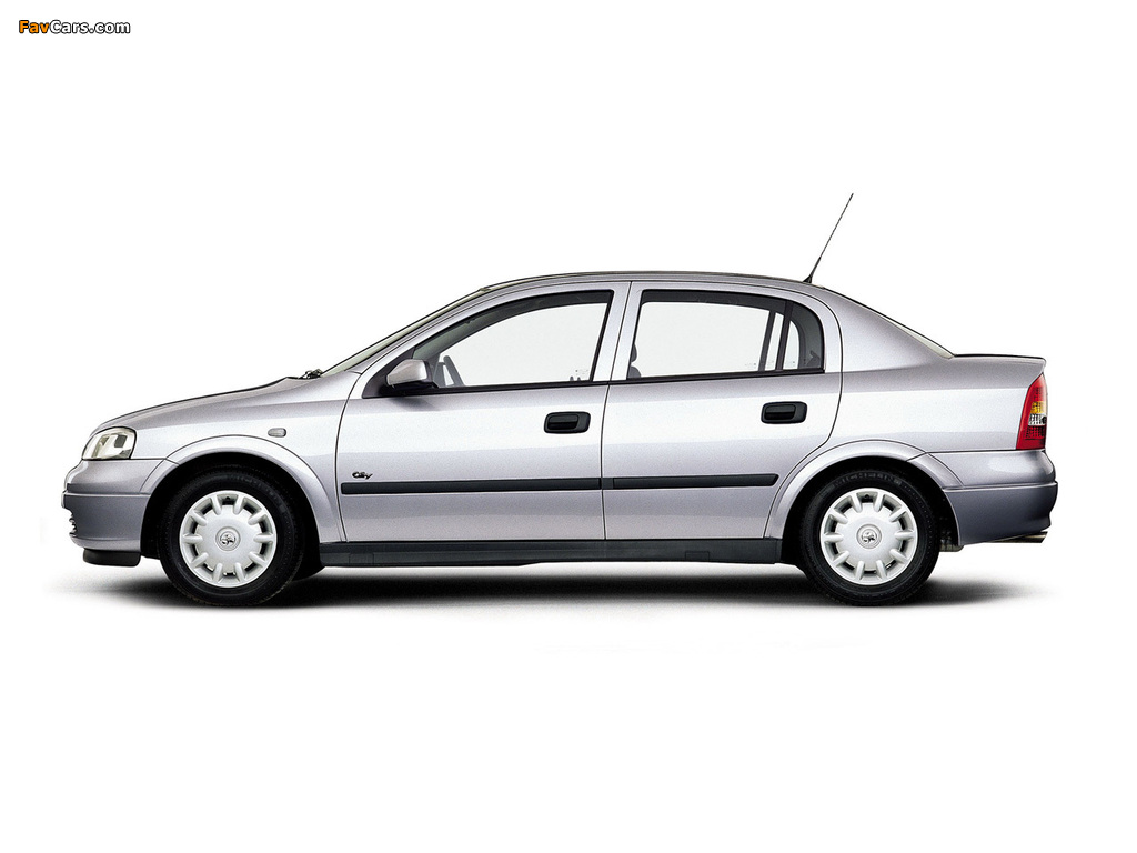 Holden TS Astra Sedan 1999–2004 wallpapers (1024 x 768)