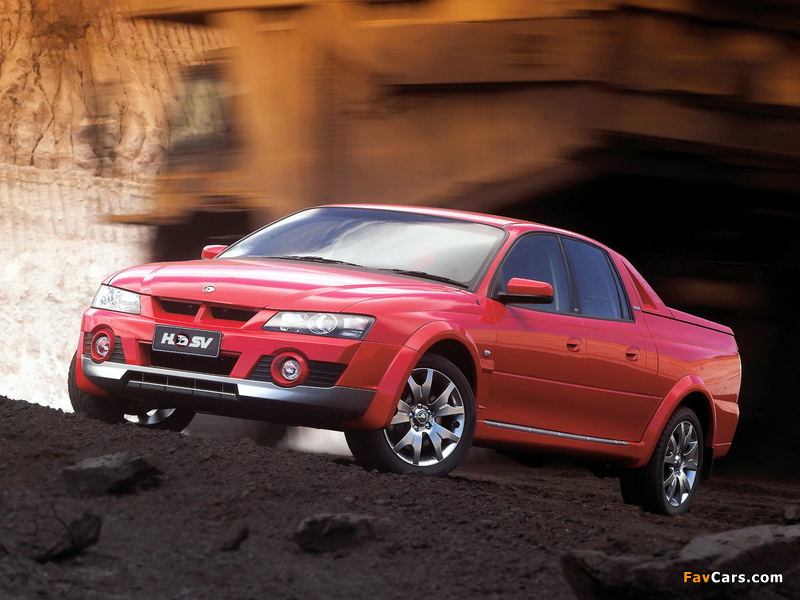 HSV Avalanche XUV 2003–05 wallpapers (800 x 600)