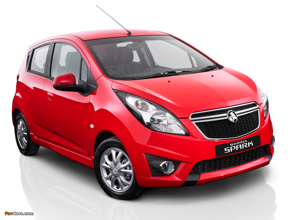 Holden Barina Spark (MJ) 2012 wallpapers (1024 x 768)