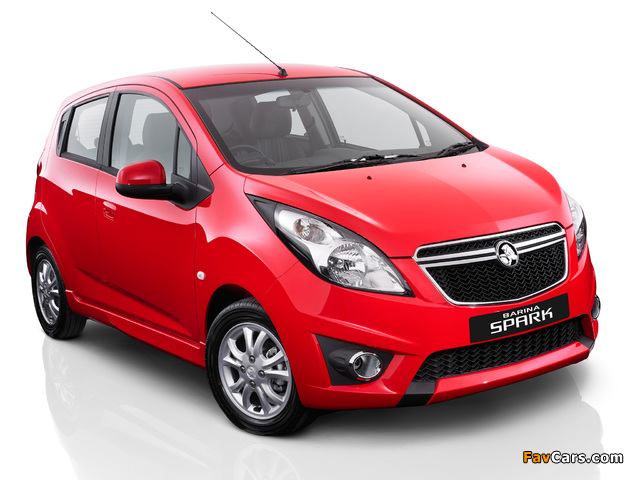 Holden Barina Spark (MJ) 2012 wallpapers (640 x 480)