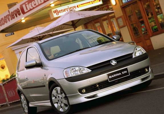 Holden XC Barina SRi 2000–03 photos