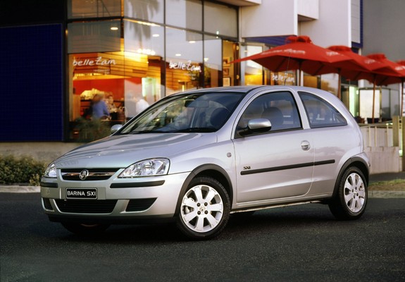 Holden XC Barina 3-door 2003–05 images