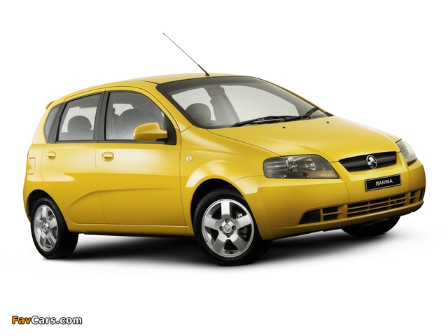 Holden TK Barina 5-door (T200) 2005–08 images (640 x 480)