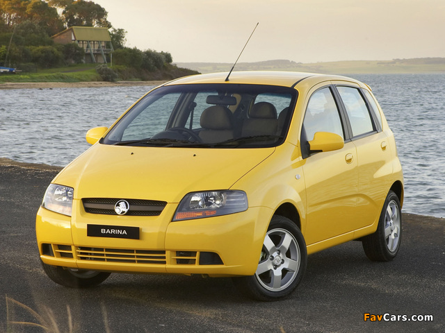 Holden TK Barina 5-door (T200) 2005–08 wallpapers (640 x 480)