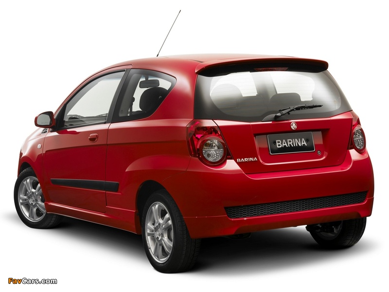 Holden Barina 3-door (TK) 2008–10 pictures (800 x 600)