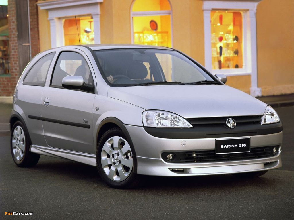 Images of Holden XC Barina SRi 2000–03 (1024 x 768)
