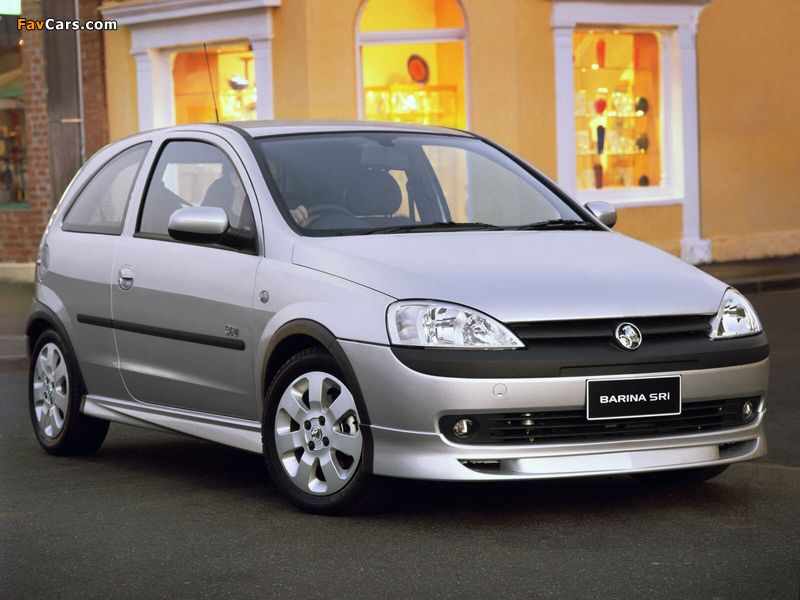 Images of Holden XC Barina SRi 2000–03 (800 x 600)