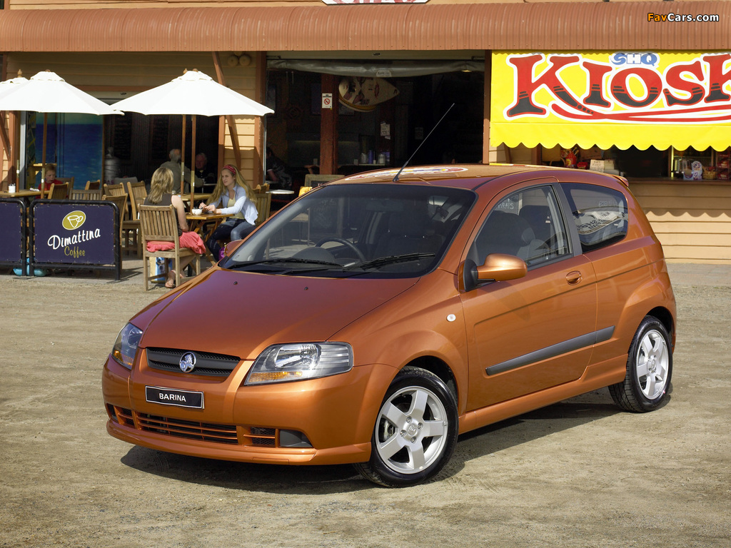 Images of Holden TK Barina 3-door (T200) 2005–08 (1024 x 768)