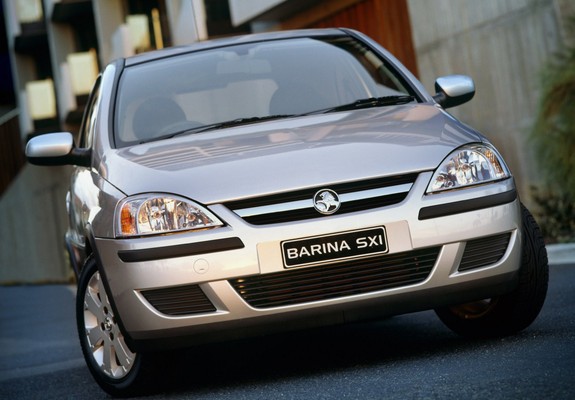 Pictures of Holden XC Barina 3-door 2003–05