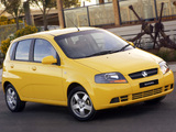 Pictures of Holden TK Barina 5-door (T200) 2005–08