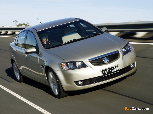 Holden VE Calais V 2006–10 pictures (640 x 480)