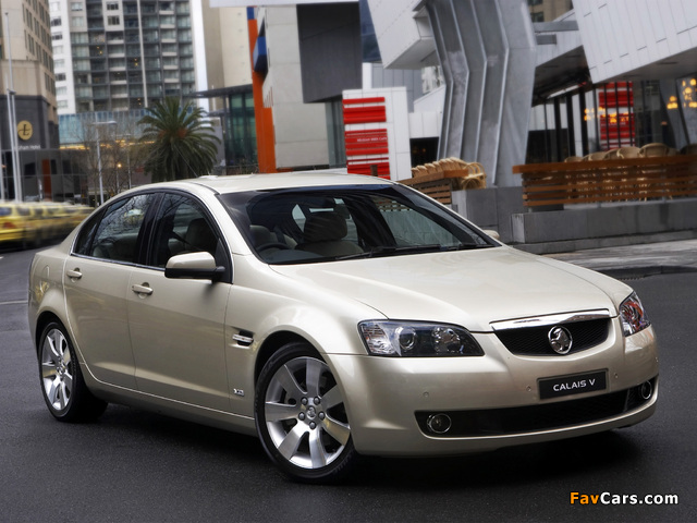 Holden VE Calais V 2006–10 wallpapers (640 x 480)