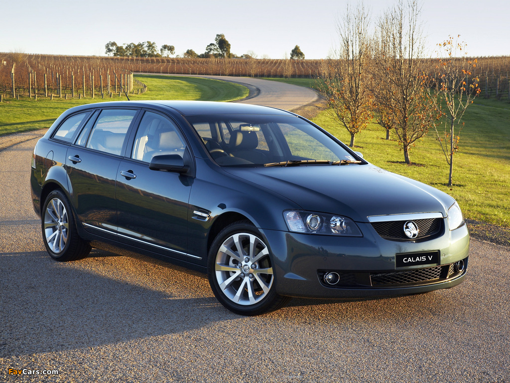 Holden VE Calais V Sportwagon 2008–10 pictures (1024 x 768)