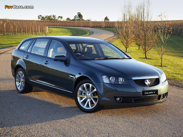 Holden VE Calais V Sportwagon 2008–10 pictures (640 x 480)