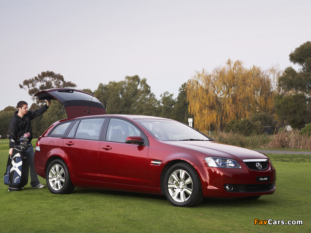 Holden Calais Sportwagon (VE) 2008–10 pictures (640 x 480)