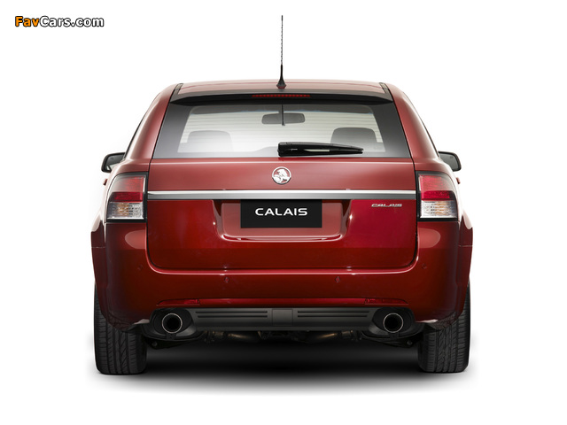Holden VE Calais Sportwagon 2008–10 pictures (640 x 480)