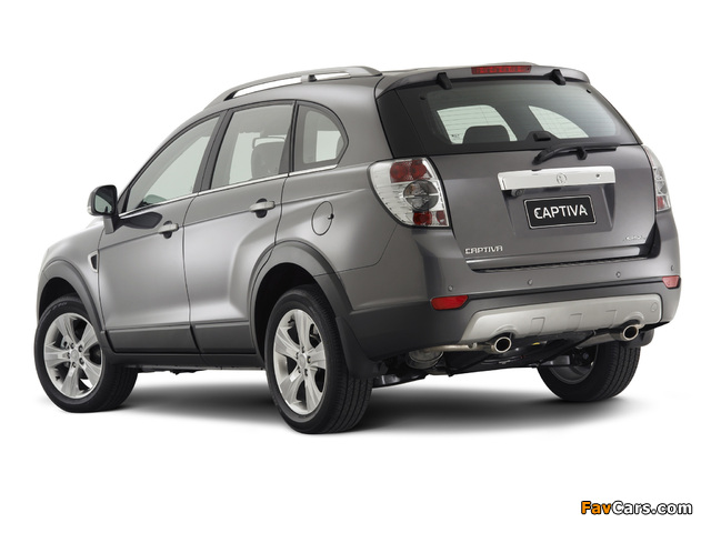 Holden Captiva 60th Anniversary Special Edition 2008 images (640 x 480)