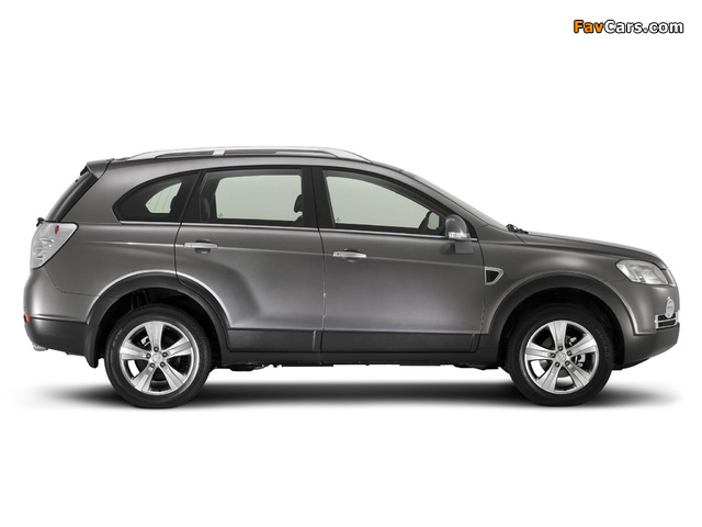 Holden Captiva 60th Anniversary Special Edition 2008 wallpapers (640 x 480)