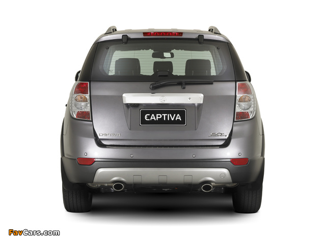 Photos of Holden Captiva 60th Anniversary Special Edition 2008 (640 x 480)