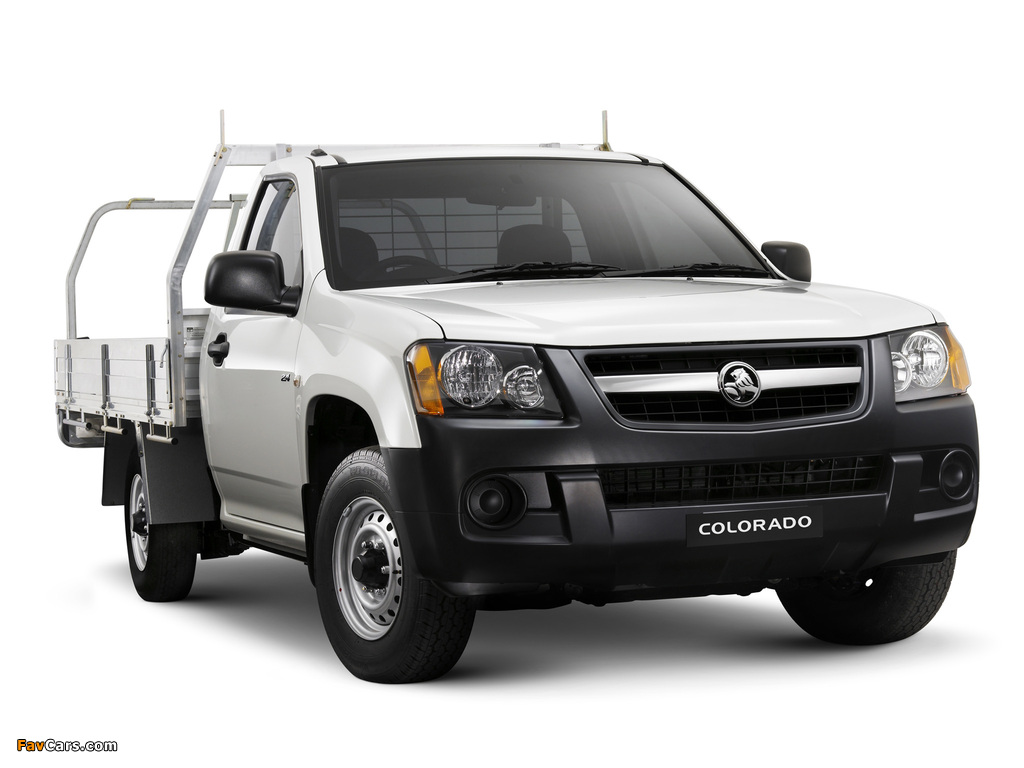 Holden Colorado DX 2008–12 wallpapers (1024 x 768)