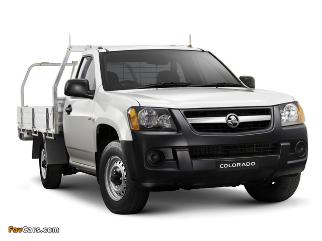 Holden Colorado DX 2008–12 wallpapers (640 x 480)