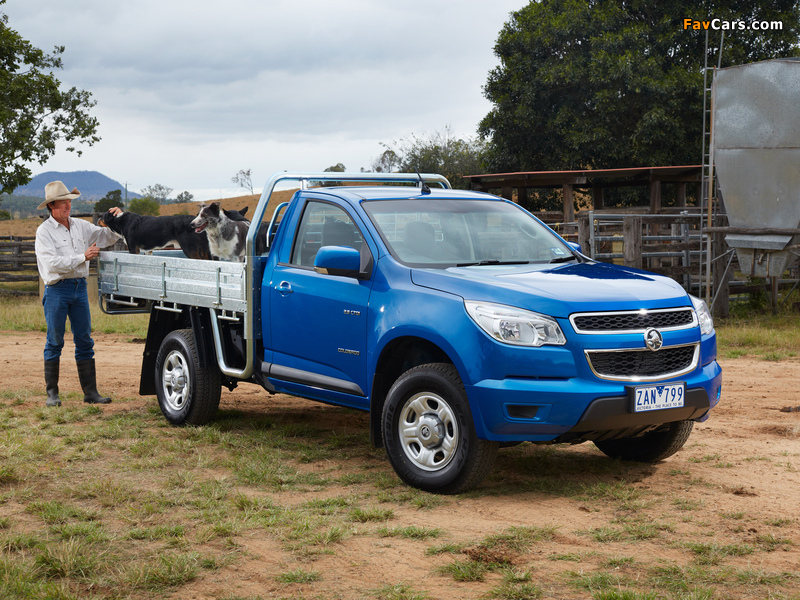 Holden Colorado LX Single Cab 2012 wallpapers (800 x 600)