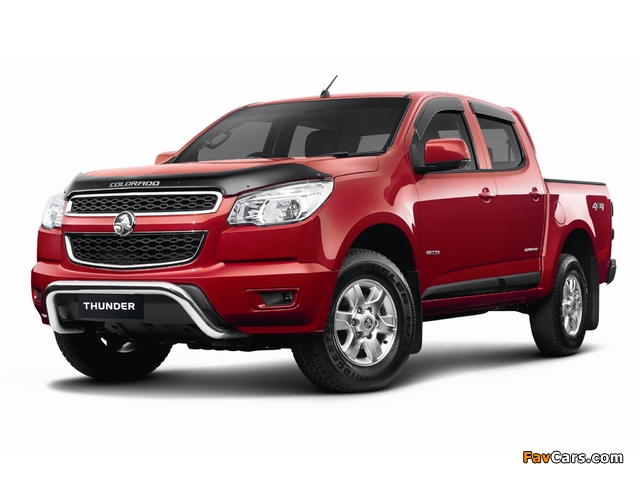 Holden Colorado LT Thunder Crew Cab 2013 wallpapers (640 x 480)