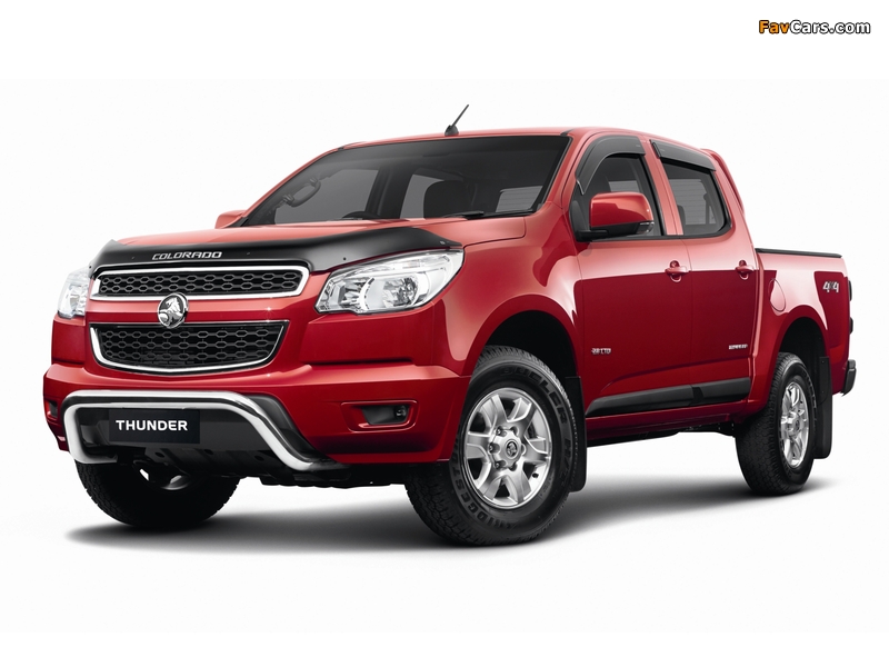 Holden Colorado LT Thunder Crew Cab 2013 wallpapers (800 x 600)