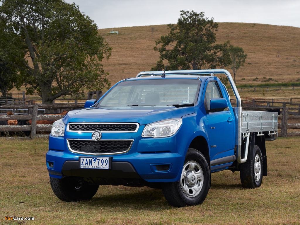 Holden Colorado LX Single Cab 2012 wallpapers (1024 x 768)