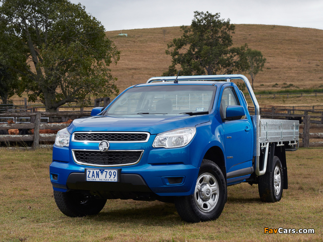 Holden Colorado LX Single Cab 2012 wallpapers (640 x 480)
