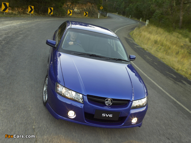Holden VZ Commodore SV6 2004–06 wallpapers (640 x 480)