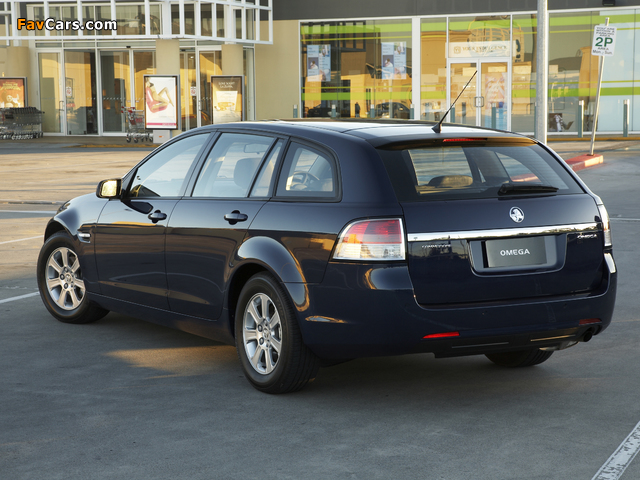 Holden Commodore Omega Sportwagon (VE) 2008–10 images (640 x 480)