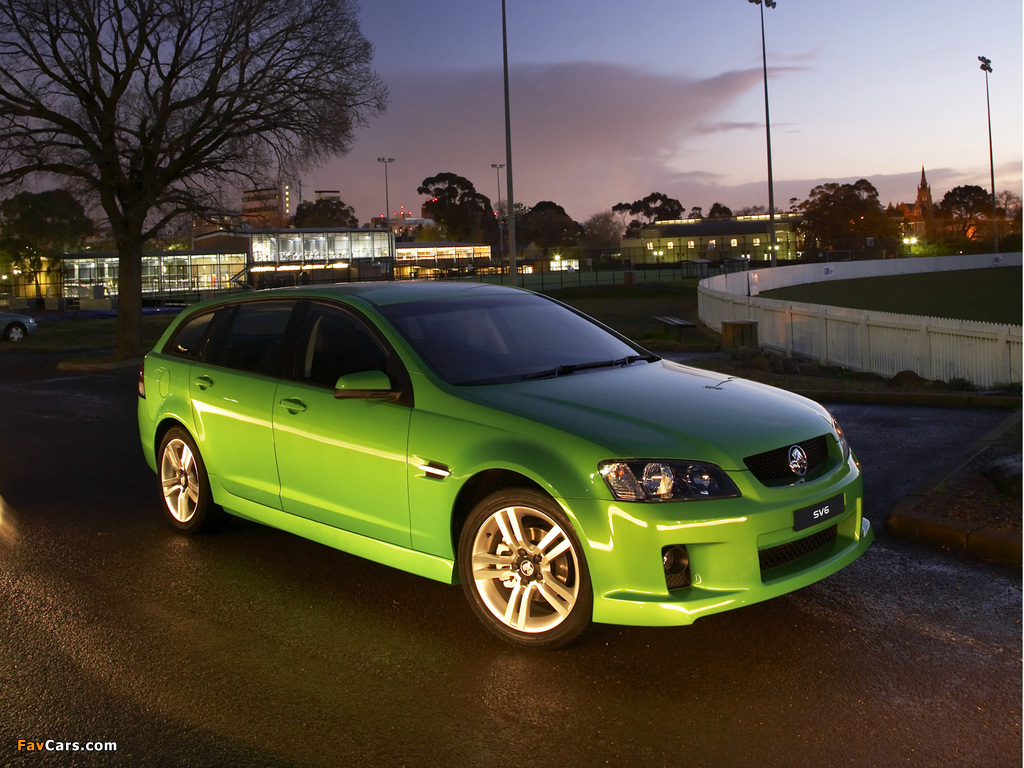 Holden Commodore SV6 Sportwagon (VE) 2008–10 photos (1024 x 768)