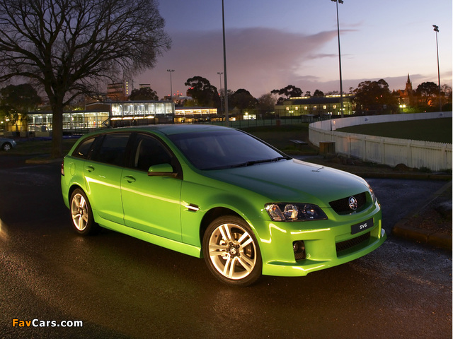 Holden Commodore SV6 Sportwagon (VE) 2008–10 photos (640 x 480)