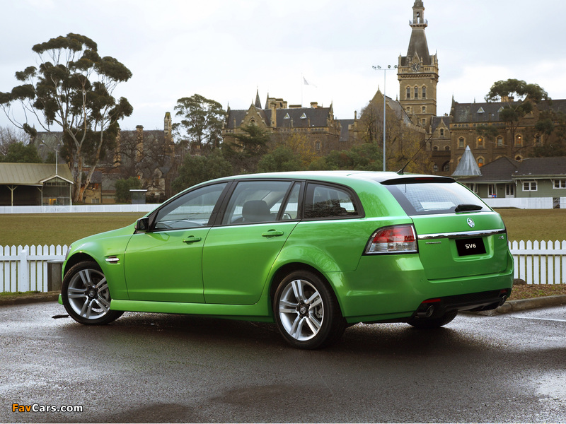 Holden Commodore SV6 Sportwagon (VE) 2008–10 photos (800 x 600)