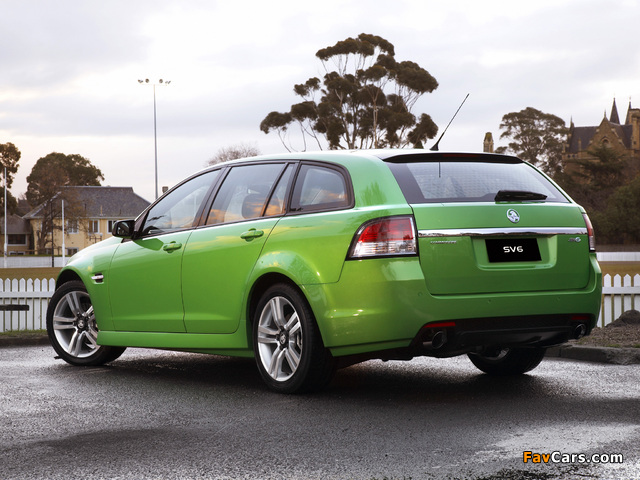 Holden Commodore SV6 Sportwagon (VE) 2008–10 pictures (640 x 480)